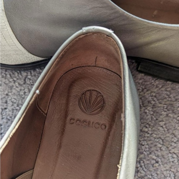Coclico two tone slip on flats size 40 US size 9/9.5 - Picture 11 of 13